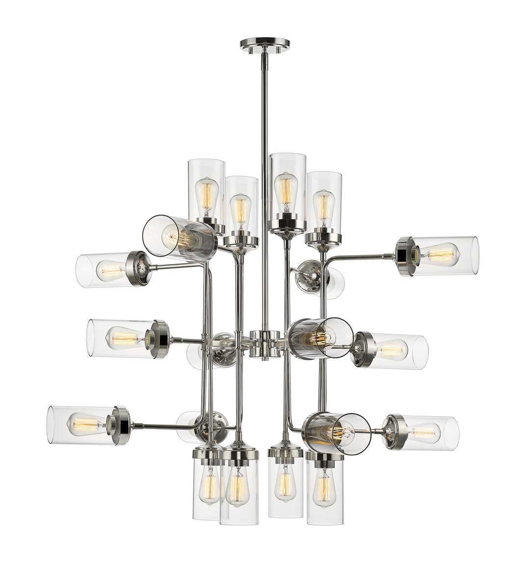 Z-Lite Canada - 617-20PN - 20 Light Chandelier - Calliope - Polished Nickel