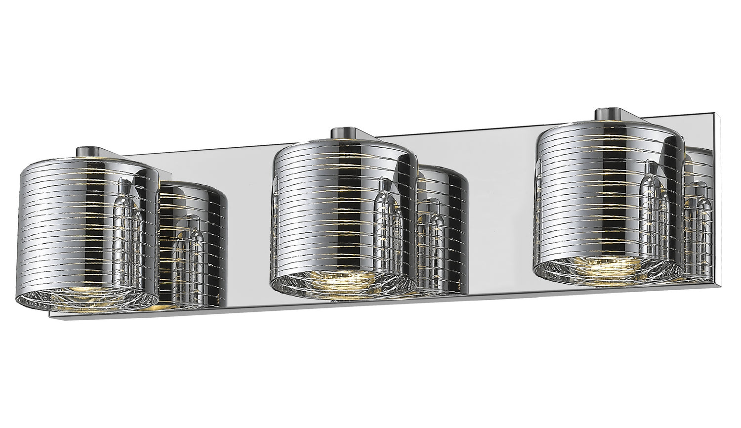 ◆コイズミ◆LED照明器具◆AD1147B27◆Z-2601DL5◆ Z-Lite Canada - 911-3V-LED - LED Vanity - Sempter - Chrome
