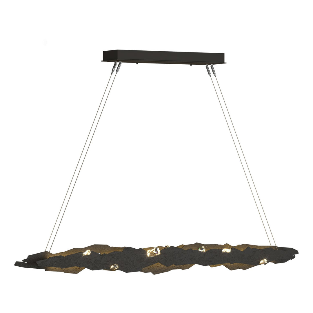 Hubbardton Forge Canada - 139860-LED-STND-07-CR - LED Pendant - Trove - Dark Smoke