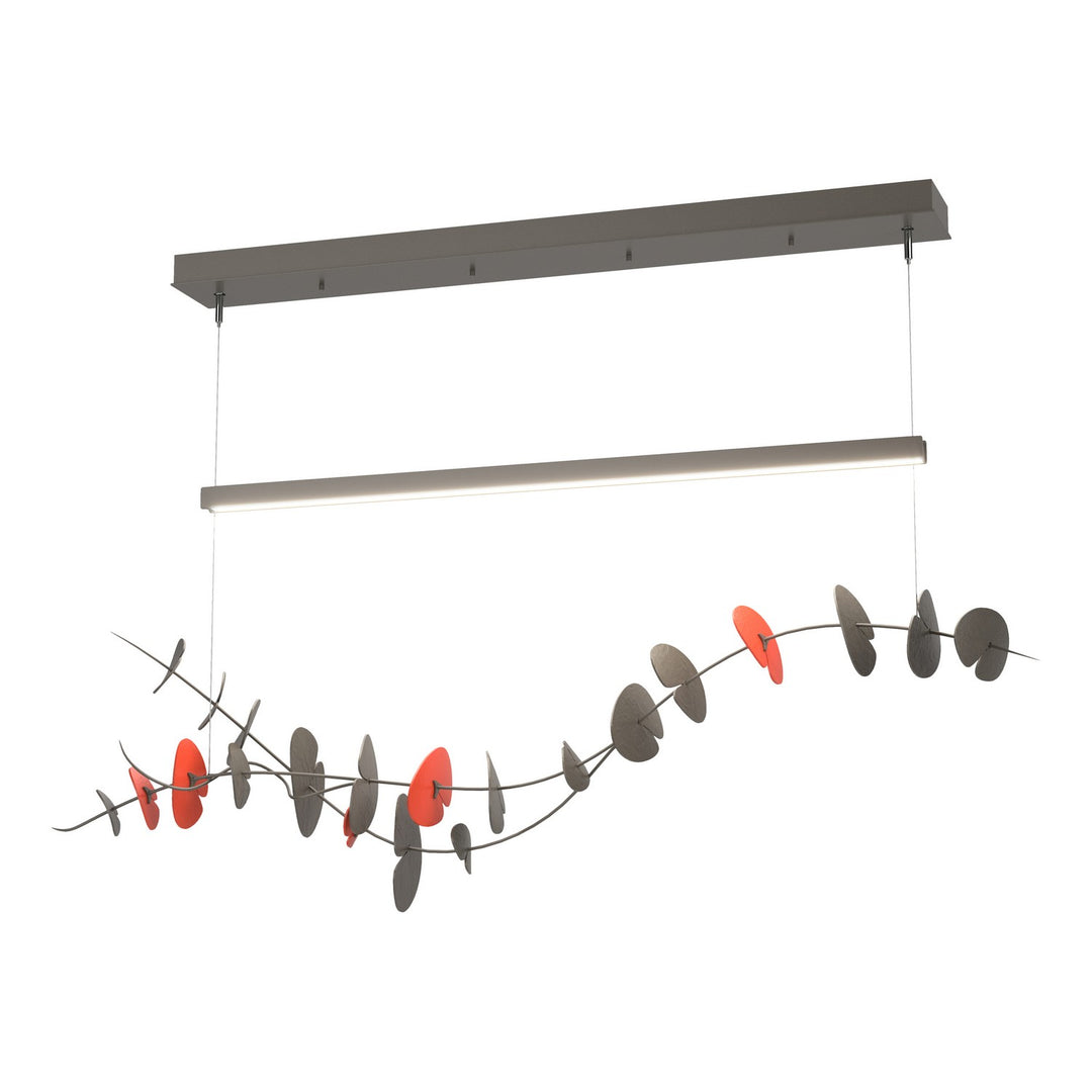 Hubbardton Forge Canada - 139812-LED-STND-07-90 - LED Pendant - Lily - Dark Smoke