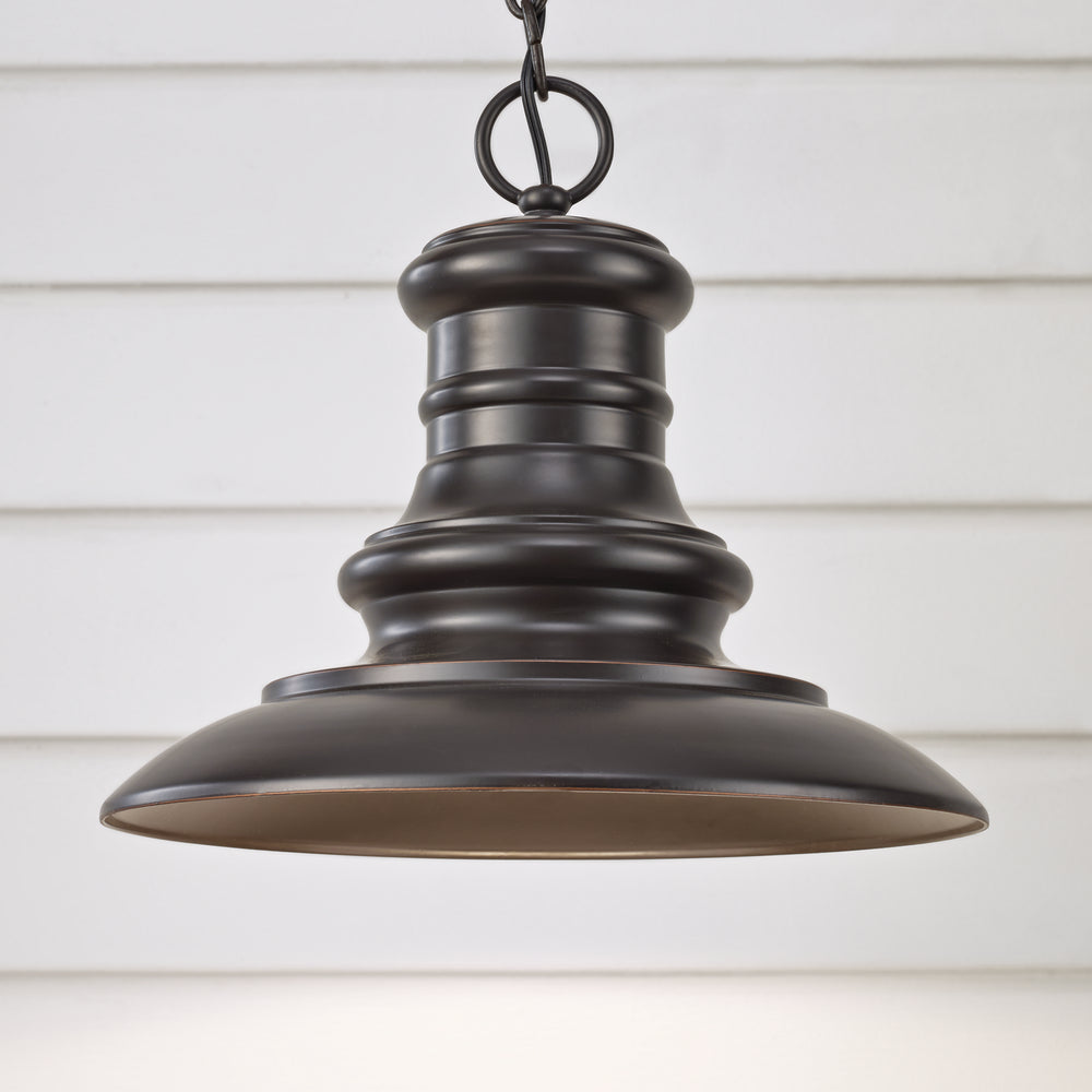 Generation Lighting Canada - OL8904RSZ-L1 - LED Outdoor Wall Sconce - Redding Station - Restoration Bronze