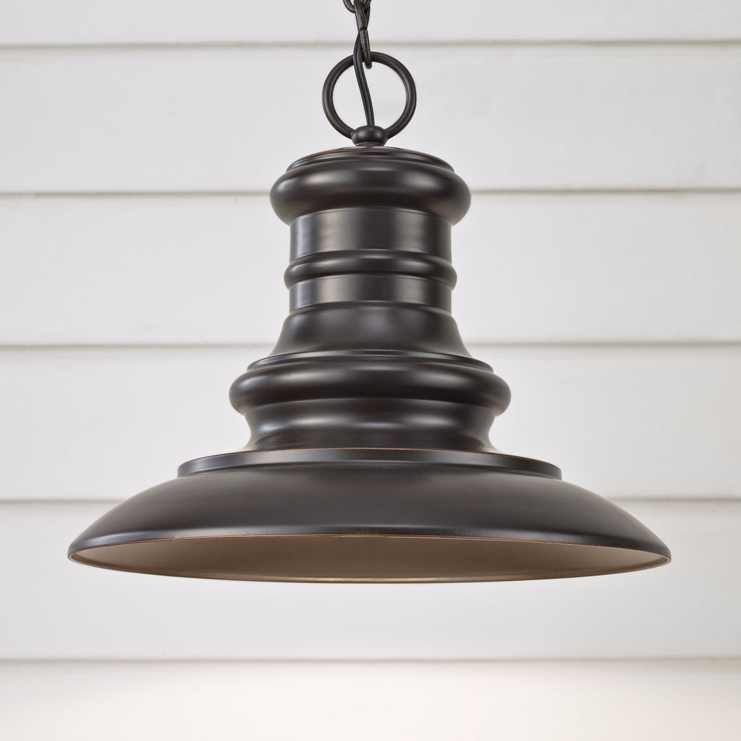 Generation Lighting Canada - OL8904RSZ-L1 - LED Outdoor Wall Sconce - Redding Station - Restoration Bronze