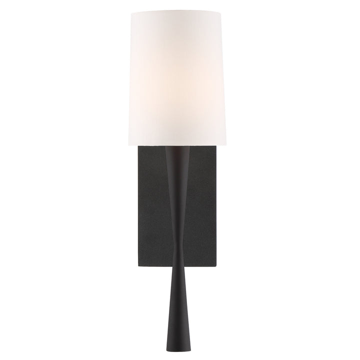 Trenton One Light Wall Sconce in Black Forged - available from The Lighting Shoppe, trusted by Canadian homeowners