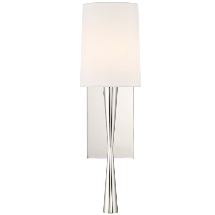 Trenton One Light Wall Sconce in Polished Nickel - available from The Lighting Shoppe, trusted by Canadian homeowners