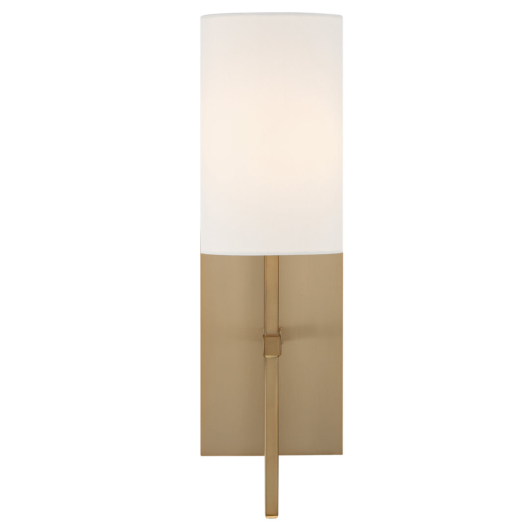 Veronica One Light Wall Sconce in Aged Brass - available from The Lighting Shoppe, trusted by Canadian homeowners