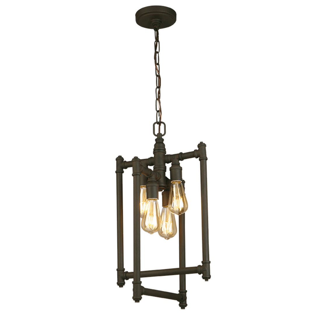 Eglo Canada - 202836A - Four Light Pendant - Wymer - Matte Bronze