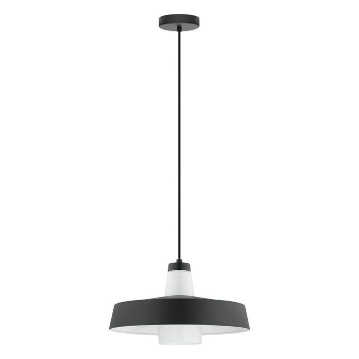 Eglo Canada - 96803A - One Light Pendant - Tabanera - Black