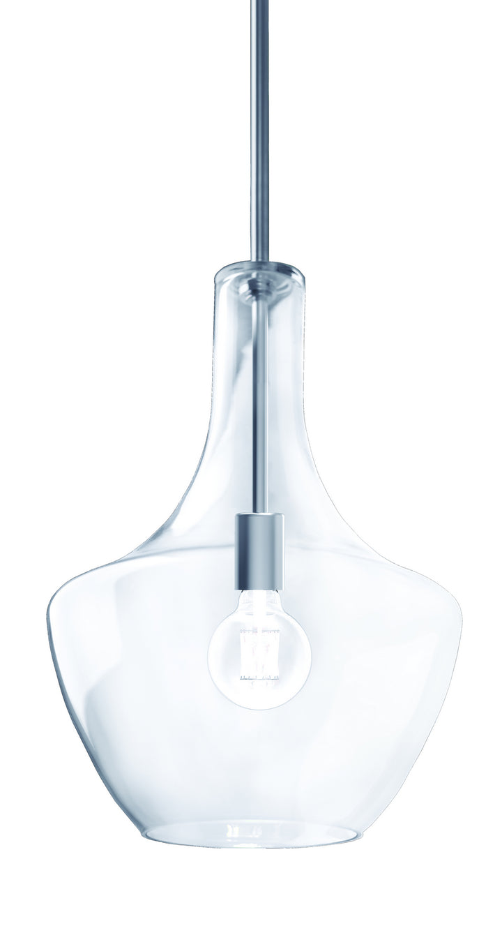 DVI Canada - DVP25810CH-CL - One Light Pendant - St. Julian - Chrome w/Clear Glass