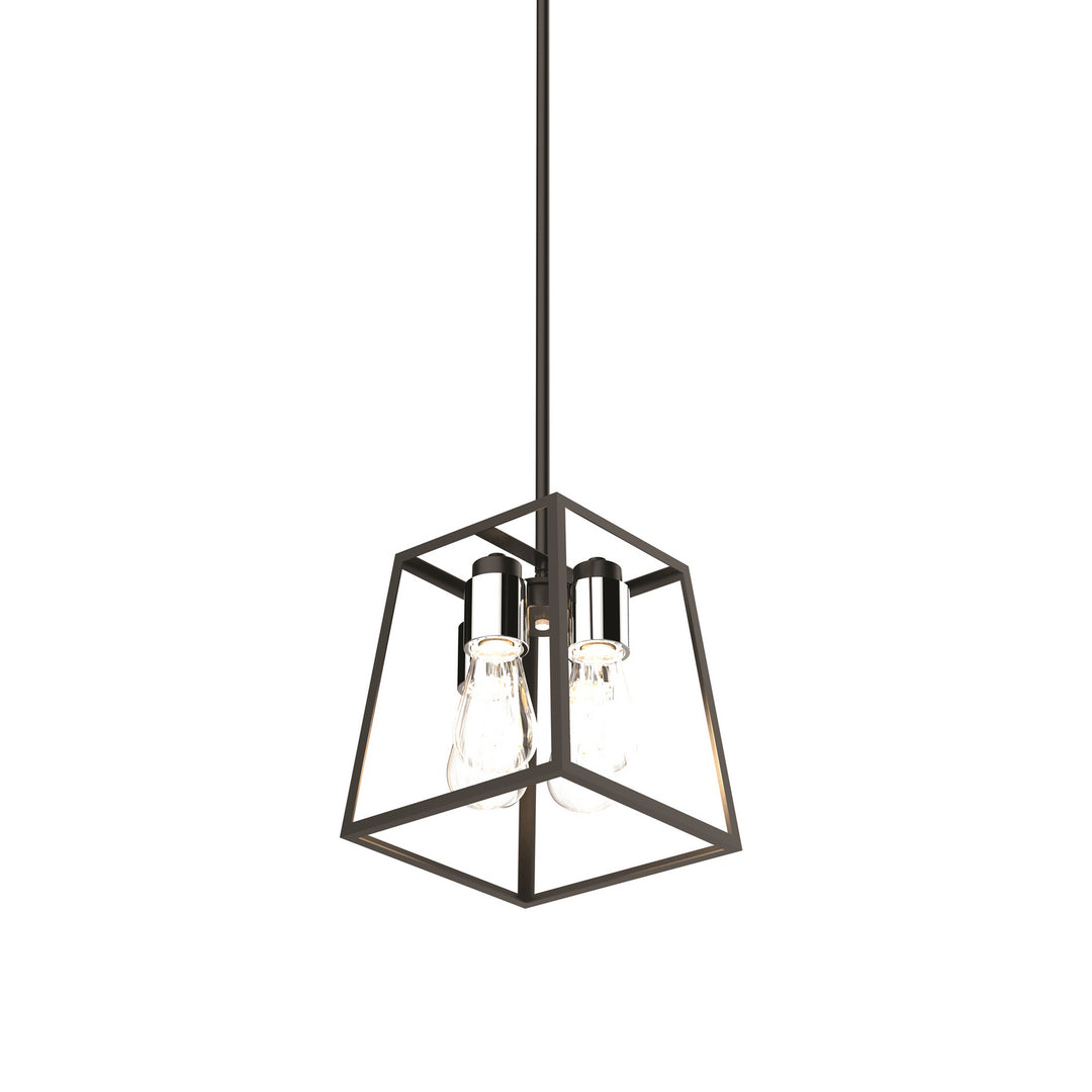Cape Breton Four Light Pendant in Mutiple/Ebony - available from The Lighting Shoppe, trusted by Canadian homeowners