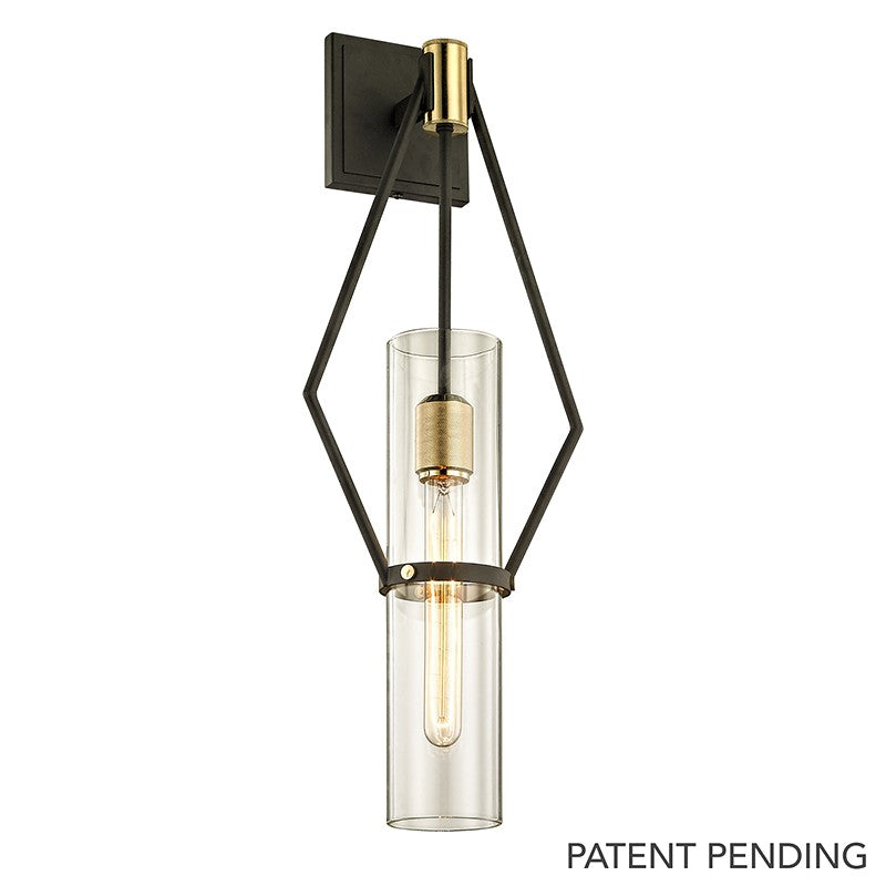 Troy Lighting Canada - B6312-TBZ/BBA - One Light Wall Sconce - Raef - Textured Bronze