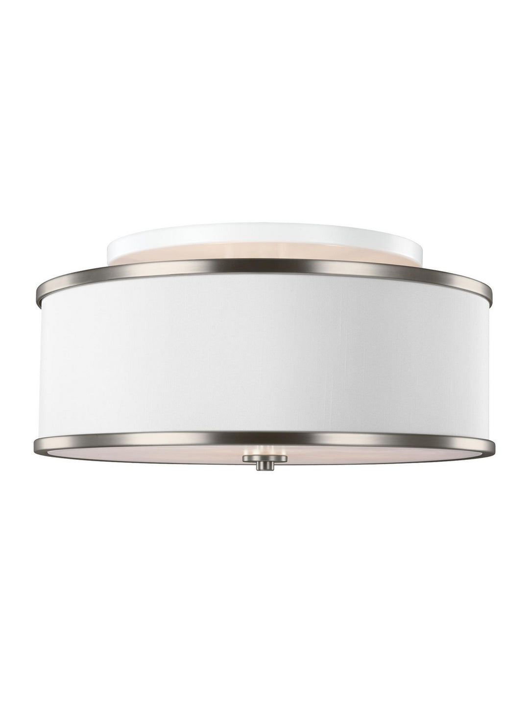 Visual Comfort Studio Canada - SF339SN - Three Light Semi-Flush Mount - Lennon - Satin Nickel
