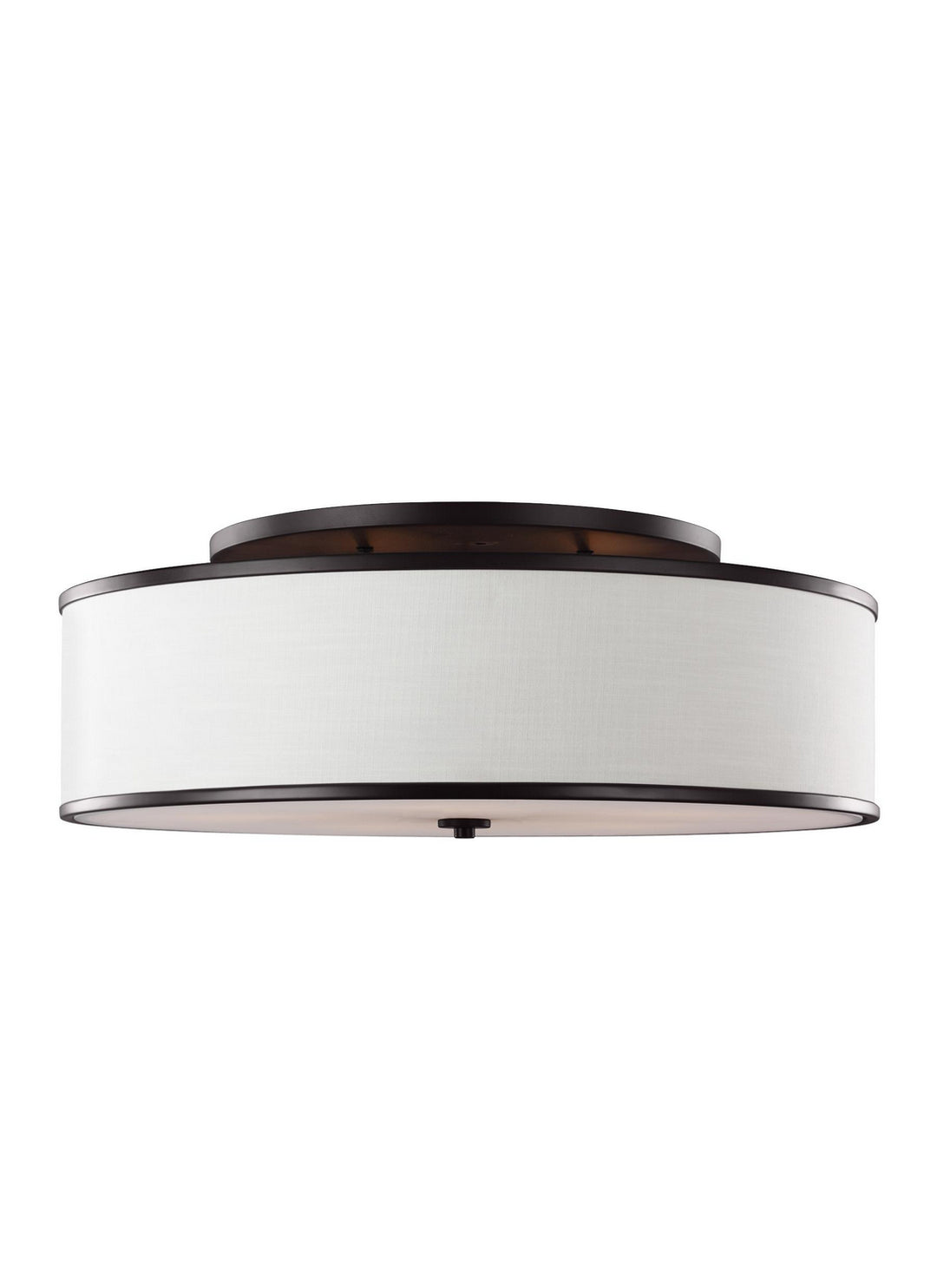 Lennon Five Light Semi-Flush Mount in Oil Rubbed Bronze - available from The Lighting Shoppe, trusted by Canadian homeowners