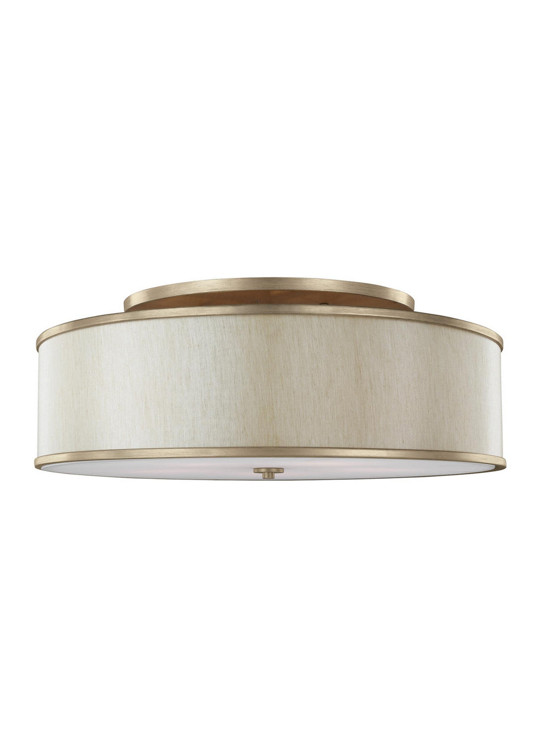 Lennon Five Light Semi-Flush Mount in Sunset Gold - available from The Lighting Shoppe, trusted by Canadian homeowners
