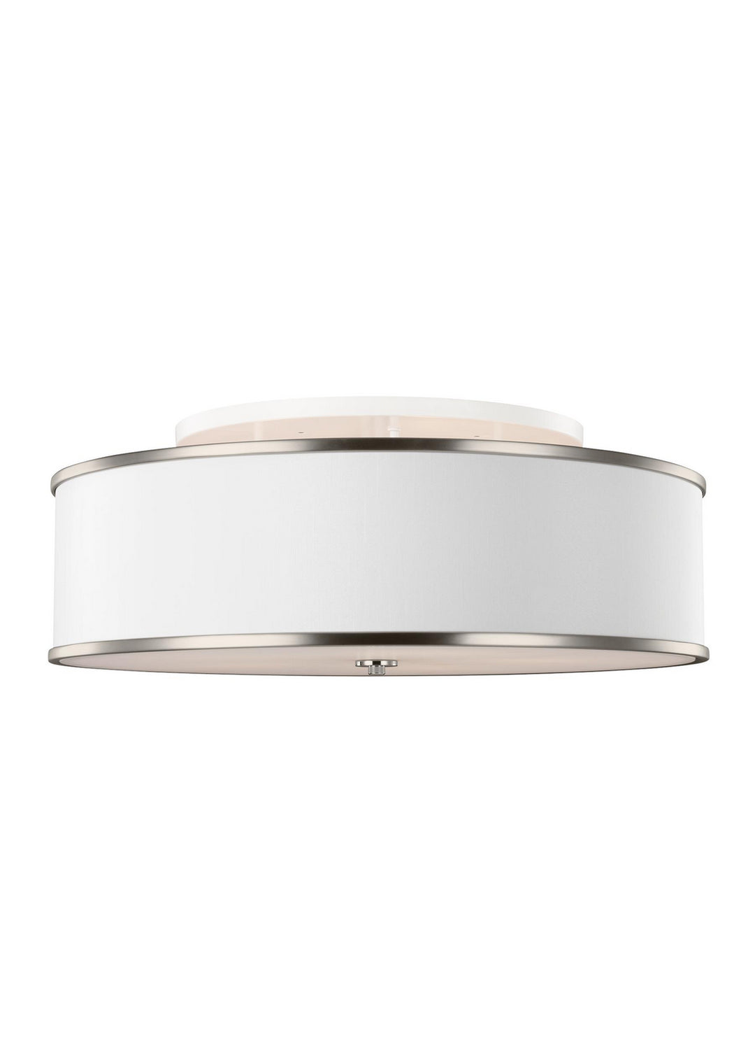 Lennon Five Light Semi-Flush Mount in Satin Nickel - available from The Lighting Shoppe, trusted by Canadian homeowners