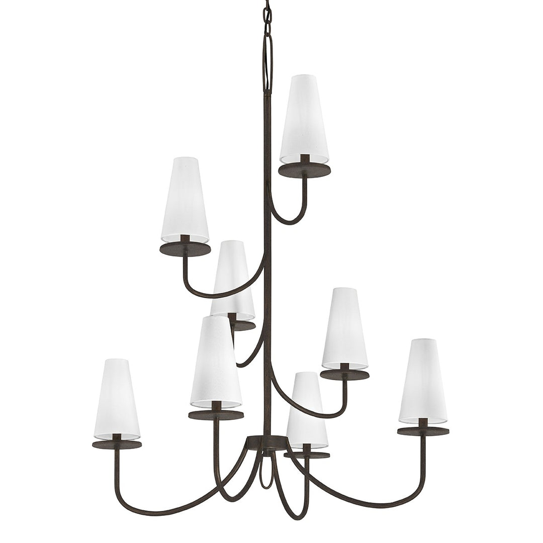 Troy Lighting Canada - F6298-TBZ - Eight Light Chandelier - Marcel - Textured Bronze
