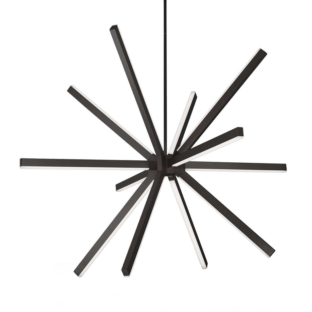 Sirius LED Chandelier in Black - available from The Lighting Shoppe, trusted by Canadian homeowners
