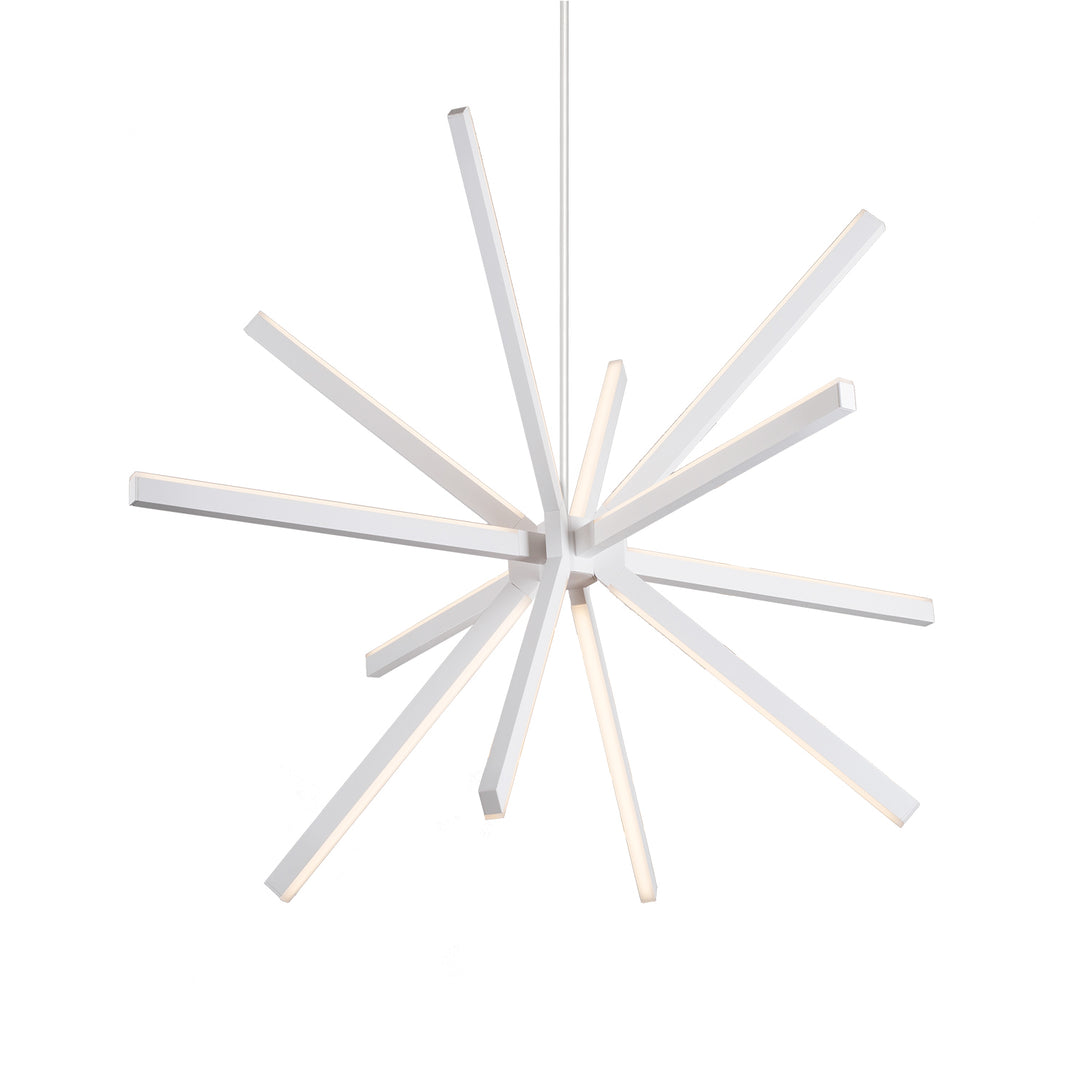 Sirius LED Chandelier in White - available from The Lighting Shoppe, trusted by Canadian homeowners