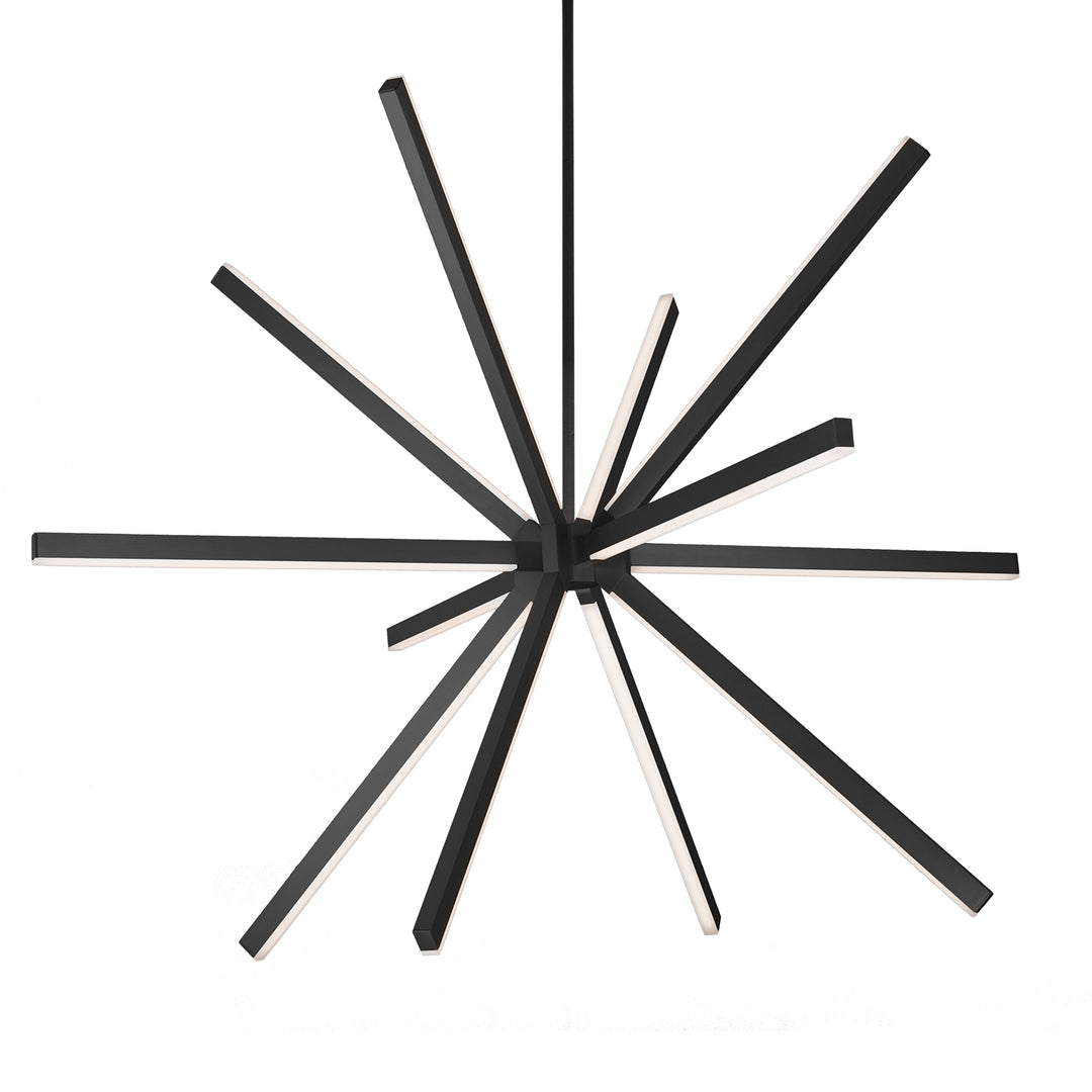 Sirius LED Chandelier in Black - available from The Lighting Shoppe, trusted by Canadian homeowners