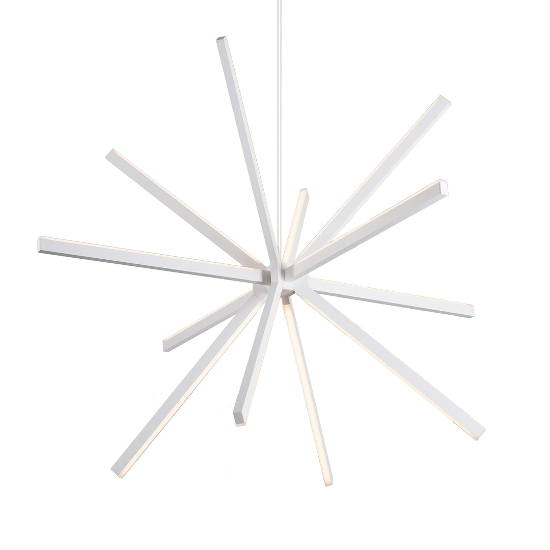 Sirius LED Chandelier in White - available from The Lighting Shoppe, trusted by Canadian homeowners