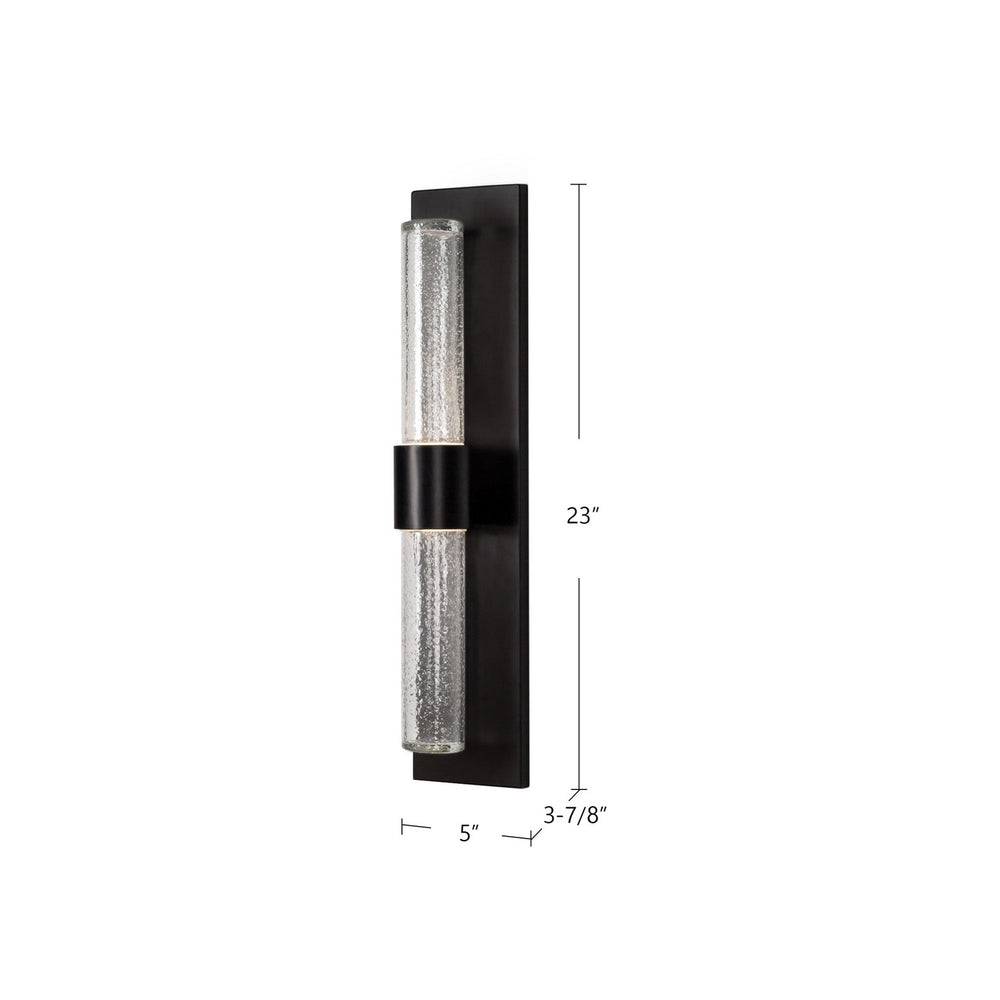 Kuzco Canada - EW48218-BK - LED Wall Sconce - Copenhagen - Black