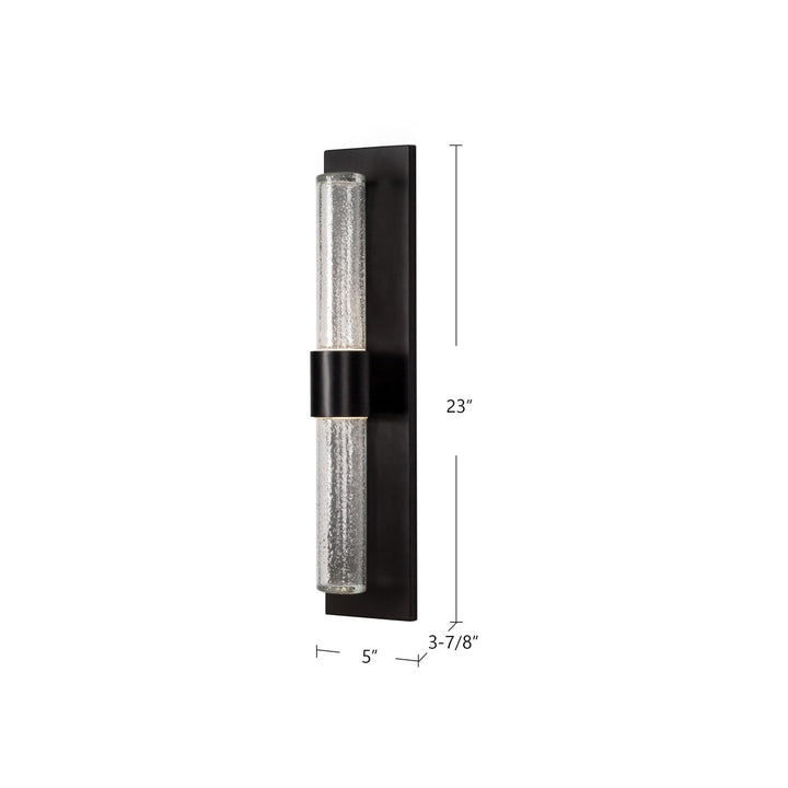 Kuzco Canada - EW48218-BK - LED Wall Sconce - Copenhagen - Black