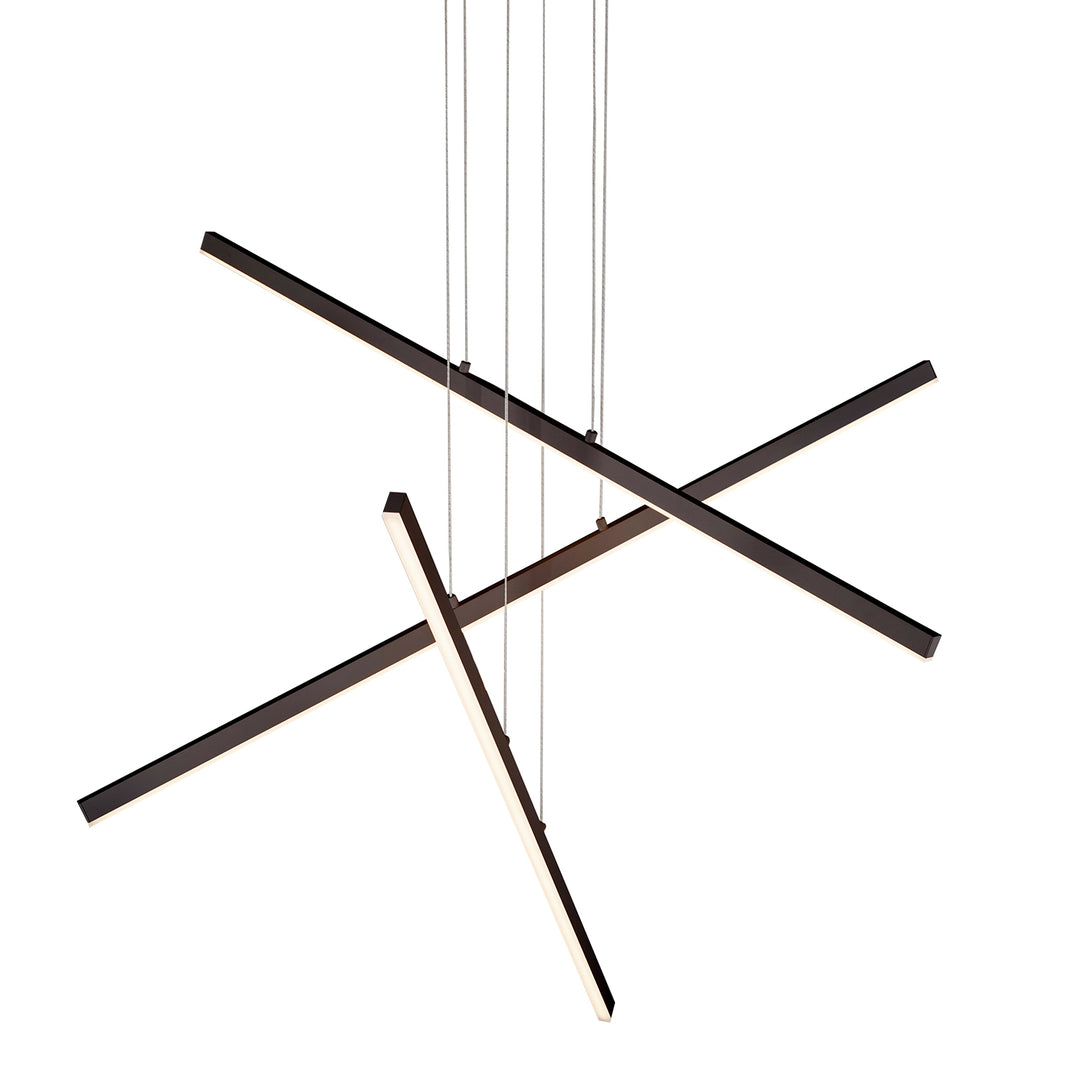 Vega LED Pendant in Black - available from The Lighting Shoppe, trusted by Canadian homeowners