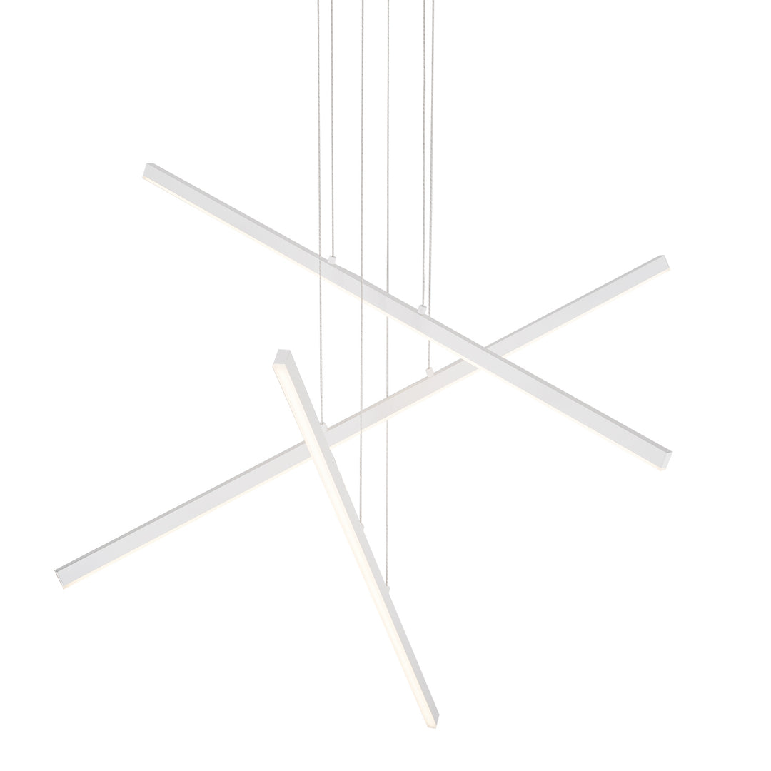 Vega LED Pendant in White - available from The Lighting Shoppe, trusted by Canadian homeowners