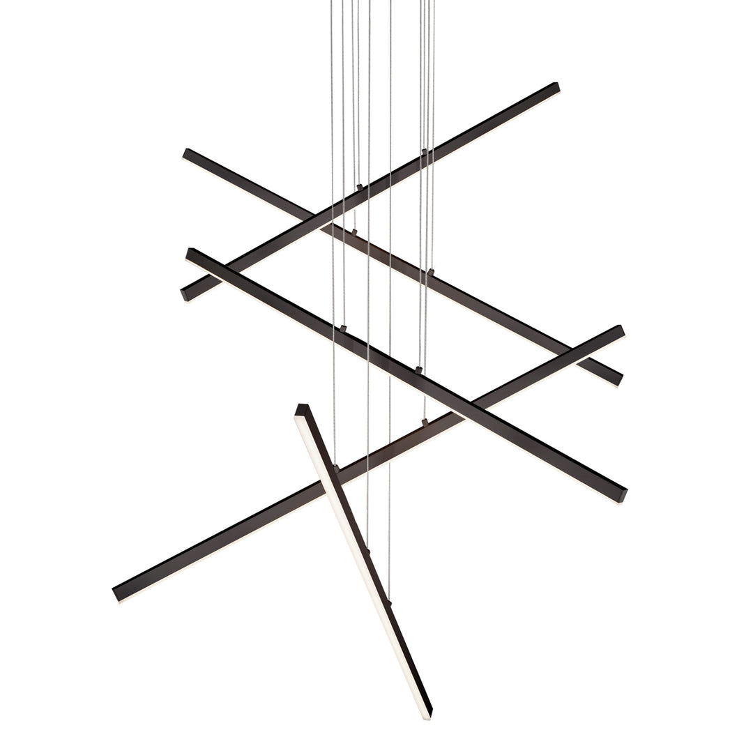 Vega LED Pendant in Black - available from The Lighting Shoppe, trusted by Canadian homeowners