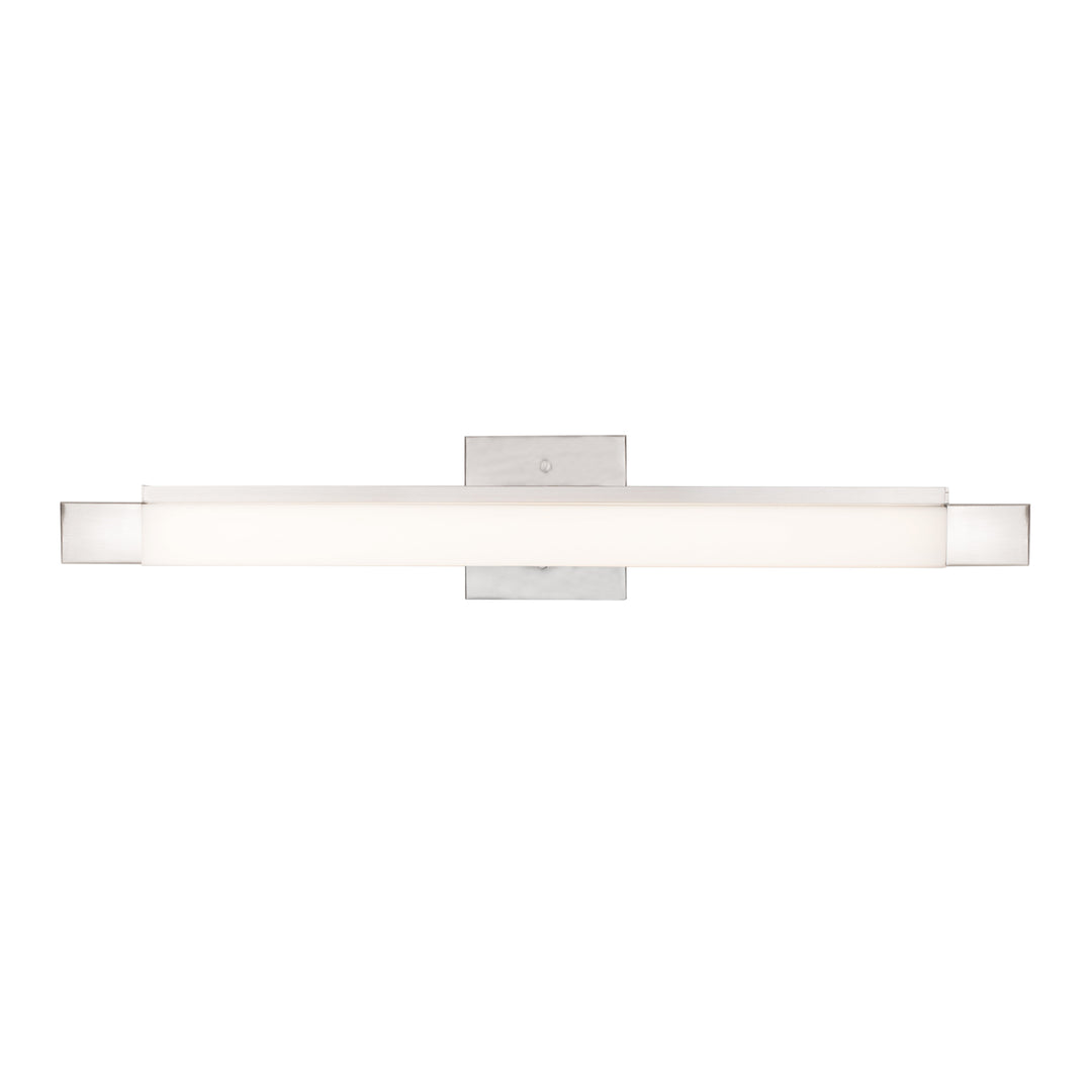 Soho LED Bathroom Fixture in Brushed Nickel - available from The Lighting Shoppe, trusted by Canadian homeowners