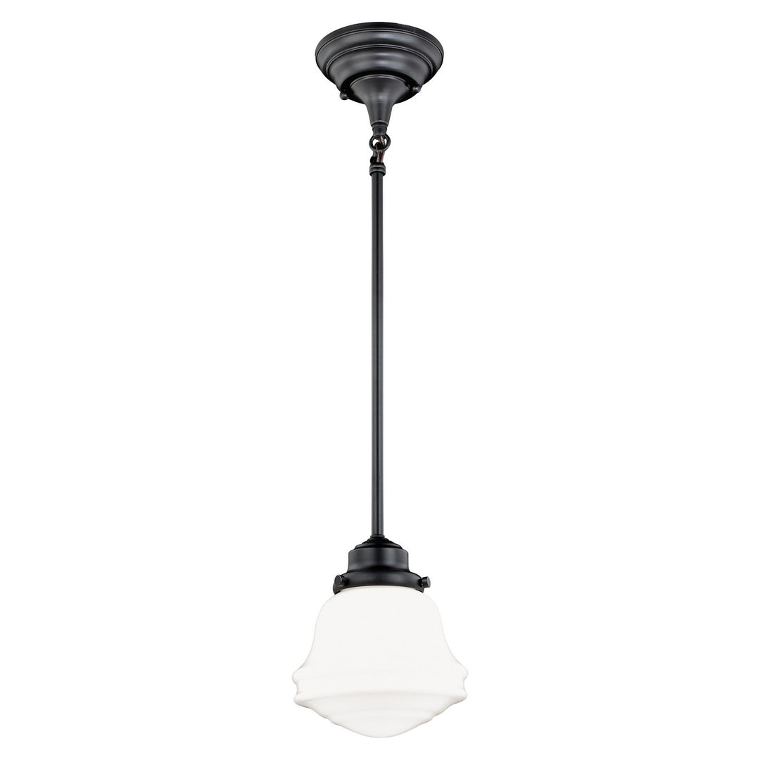 Huntley One Light Mini Pendant in Oil Rubbed Bronze