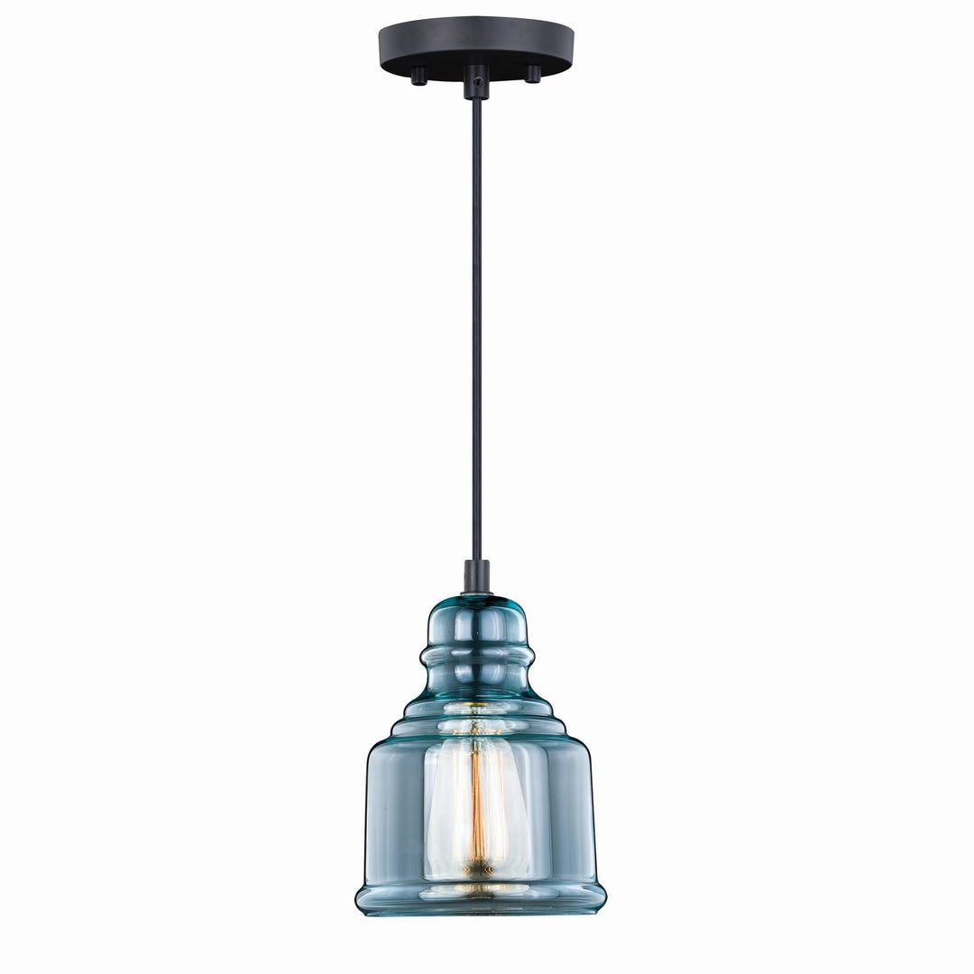 Millie One Light Mini Pendant in Oil Rubbed Bronze