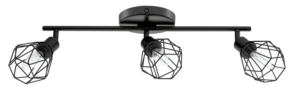 Zapata Three Light Track in Matte Black - available from The Lighting Shoppe, trusted by Canadian homeowners