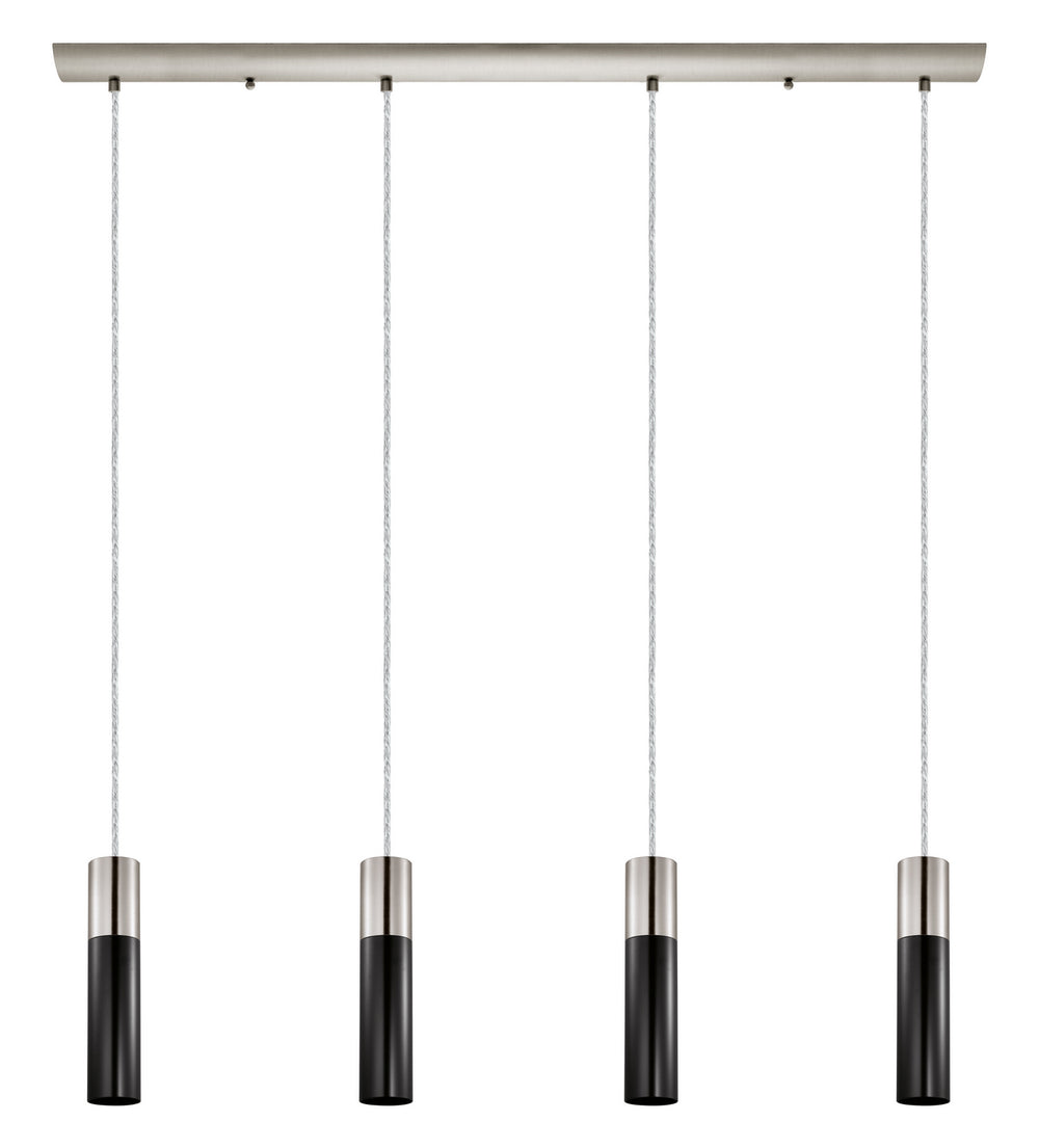 Villora Four Light Pendant in Matte Nickel - available from The Lighting Shoppe, trusted by Canadian homeowners