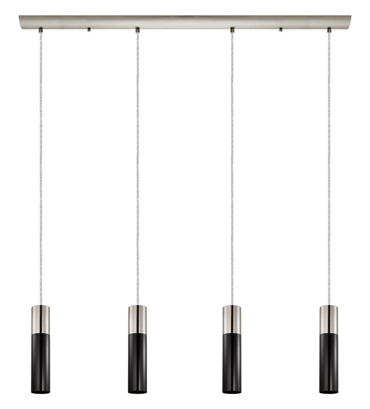 Villora Four Light Pendant in Matte Nickel - available from The Lighting Shoppe, trusted by Canadian homeowners