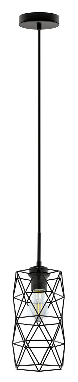 Estevau 2 One Light Pendant in Matte Black - available from The Lighting Shoppe, trusted by Canadian homeowners
