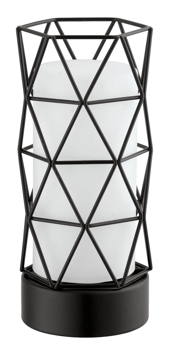 Estevau 2 LED Table Lamp in Matte Black - available from The Lighting Shoppe, trusted by Canadian homeowners