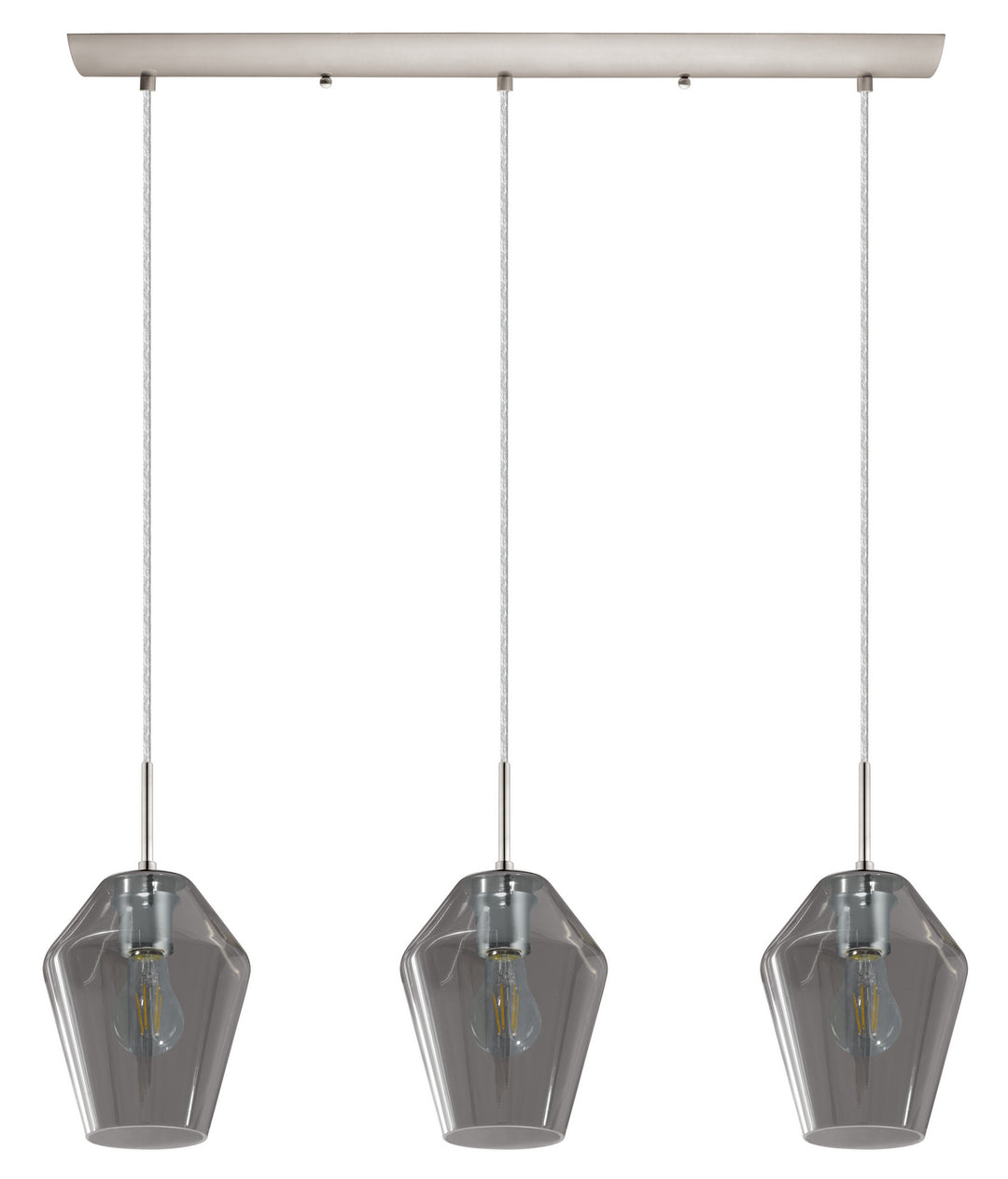 Murmillo LED Suspension in Matte Nickel - available from The Lighting Shoppe, trusted by Canadian homeowners
