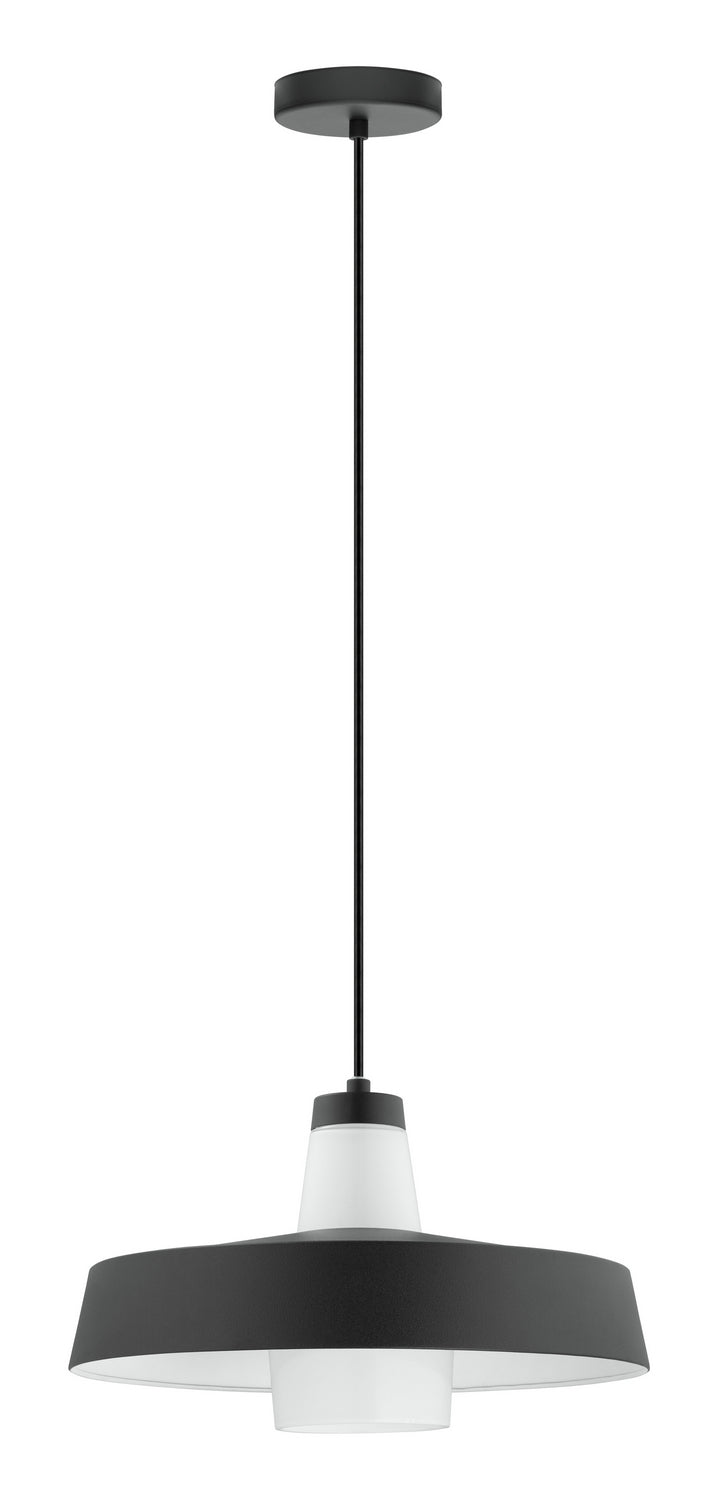 Tabanera One Light Pendant in Black - available from The Lighting Shoppe, trusted by Canadian homeowners