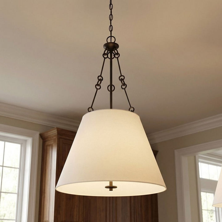 Savoy House - 7-2201-4-13 - Four Light Pendant - Austin - English Bronze