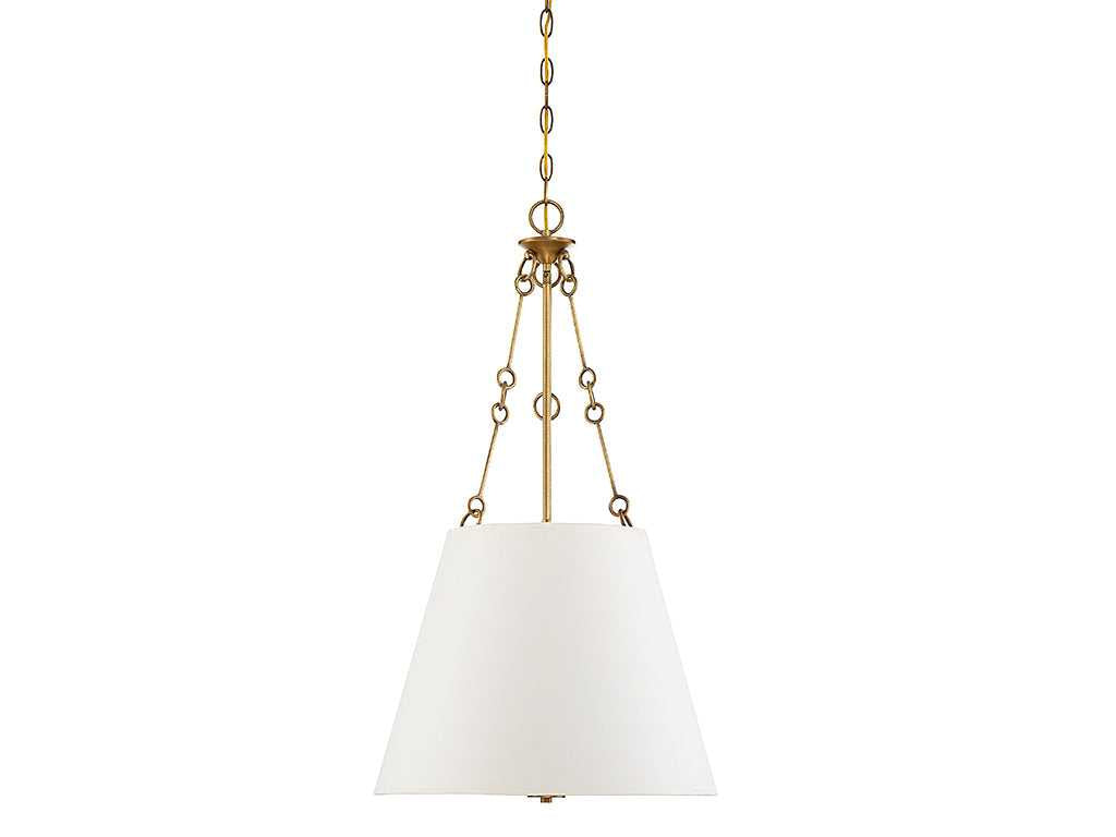 Savoy House - 7-2201-4-322 - Four Light Pendant - Austin - Warm Brass