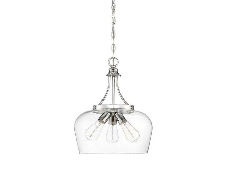 Savoy House - 7-4034-3-11 - Three Light Pendant - Octave - Polished Chrome