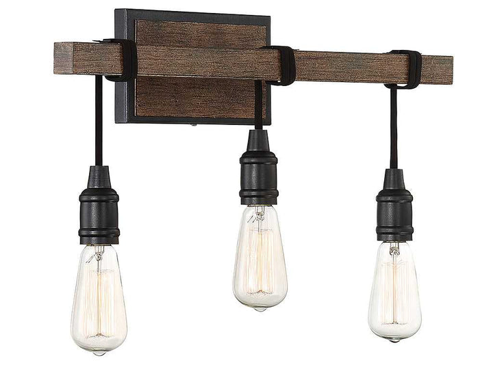 Burgess Three Light Bath Bar in Durango Savoy House