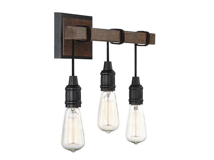 Burgess Three Light Bath Bar in Durango Savoy House