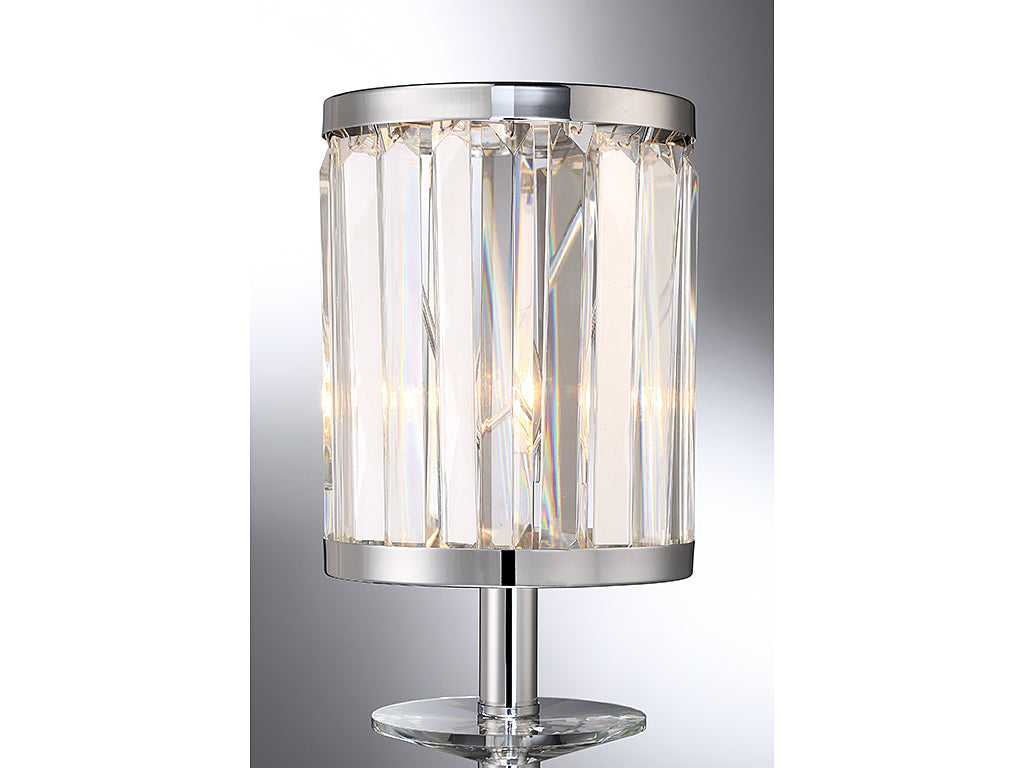 Ashbourne One Light Wall Sconce in Polished Chrome Savoy House