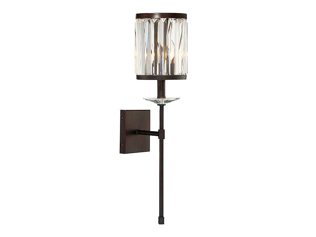 Ashbourne One Light Wall Sconce in Mohican Bronze Savoy House