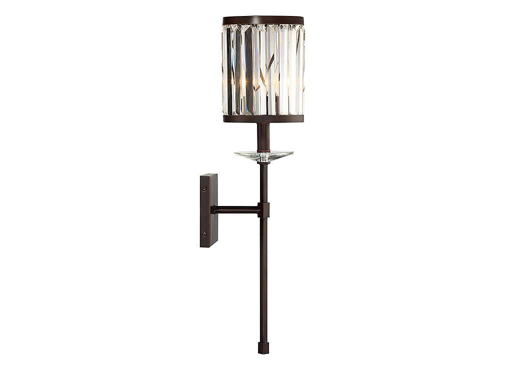 Ashbourne One Light Wall Sconce in Mohican Bronze Savoy House