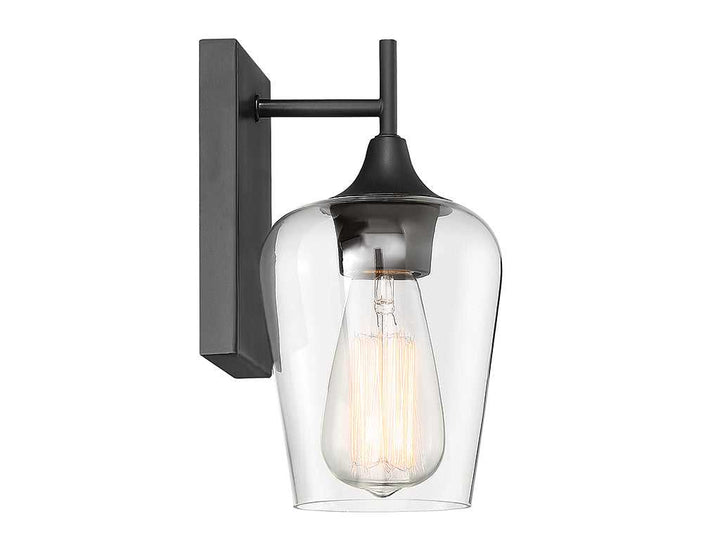 Octave One Light Wall Sconce in English Bronze Savoy House