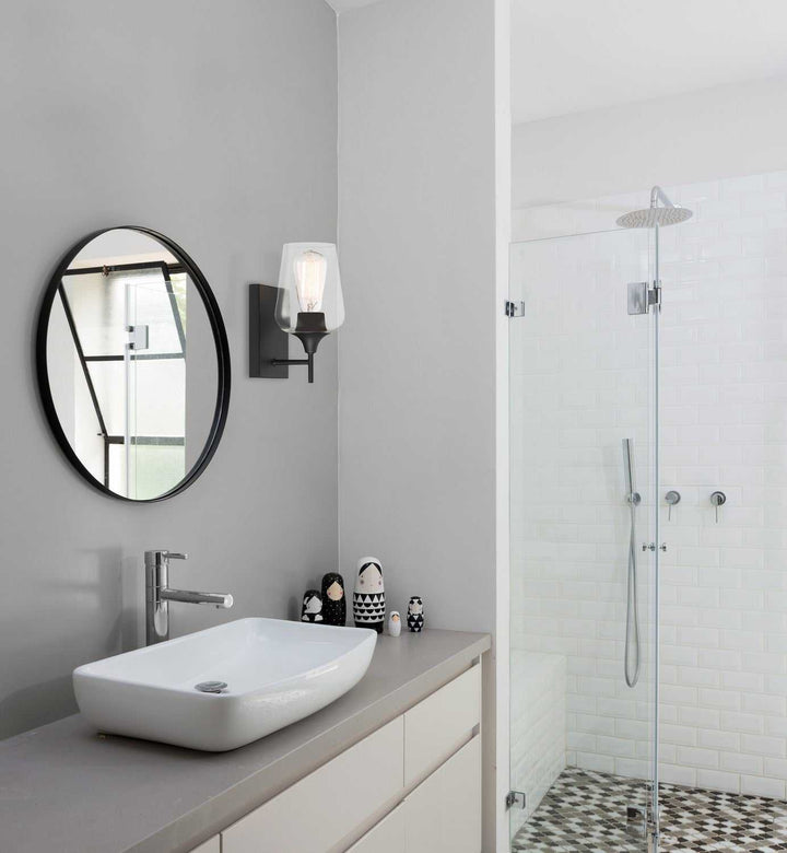 Octave One Light Wall Sconce in English Bronze Savoy House