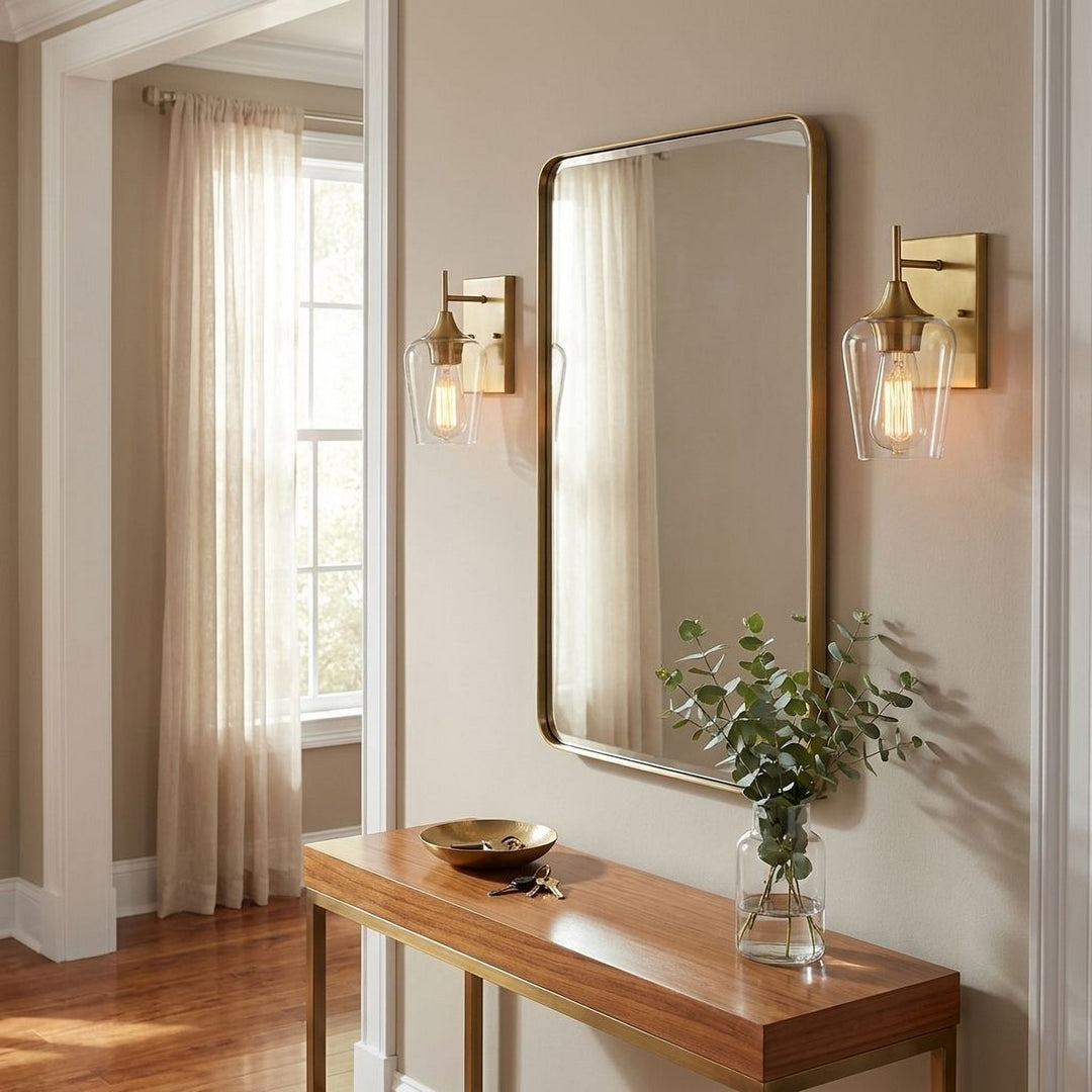 Savoy House - 9-4030-1-322 - One Light Wall Sconce - Octave - Warm Brass