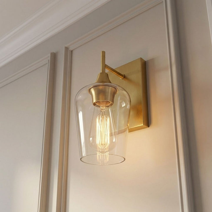Savoy House - 9-4030-1-322 - One Light Wall Sconce - Octave - Warm Brass